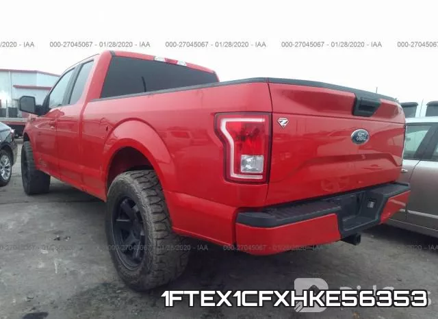 1FTEX1CFXHKE56353 фото 4
