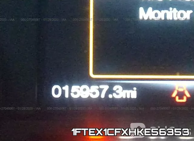 1FTEX1CFXHKE56353 фото 8