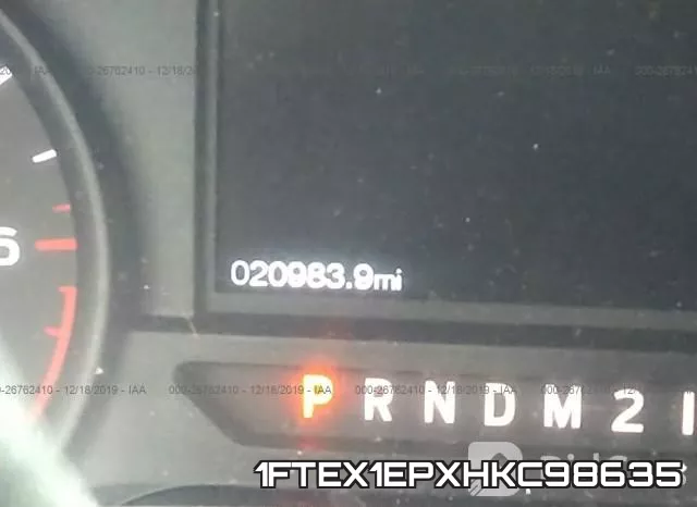 1FTEX1EPXHKC98635 фото 8