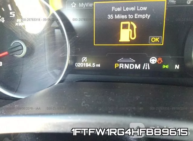 1FTFW1RG4HFB89615 фото 8