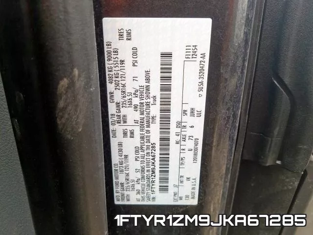 1FTYR1ZM9JKA67285 фото 2