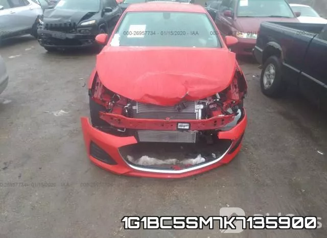 1G1BC5SM7K7135900 фото 7