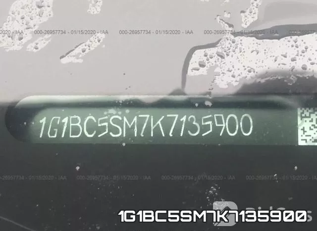 1G1BC5SM7K7135900 фото 10