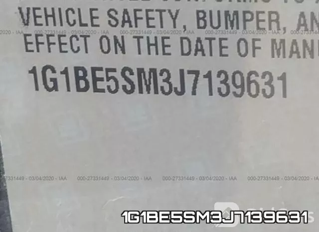 1G1BE5SM3J7139631 фото 10