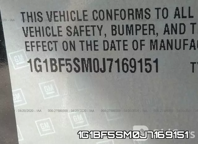 1G1BF5SM0J7169151 фото 10