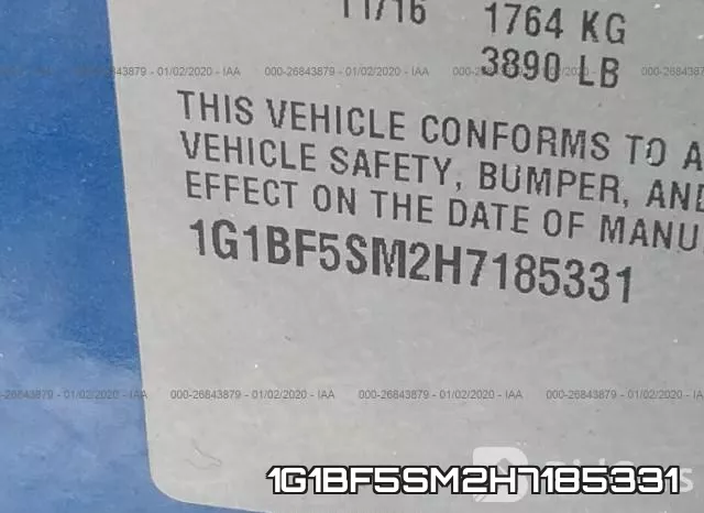 1G1BF5SM2H7185331 фото 10
