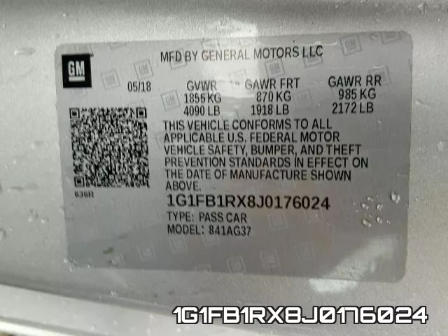 1G1FB1RX8J0176024 фото 2