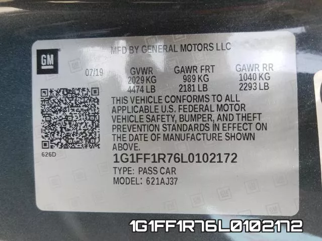 1G1FF1R76L0102172 фото 2