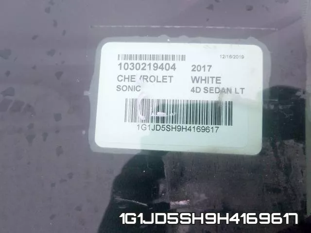 1G1JD5SH9H4169617 фото 2