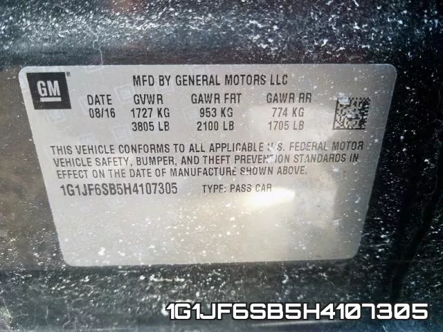 1G1JF6SB5H4107305 фото 2