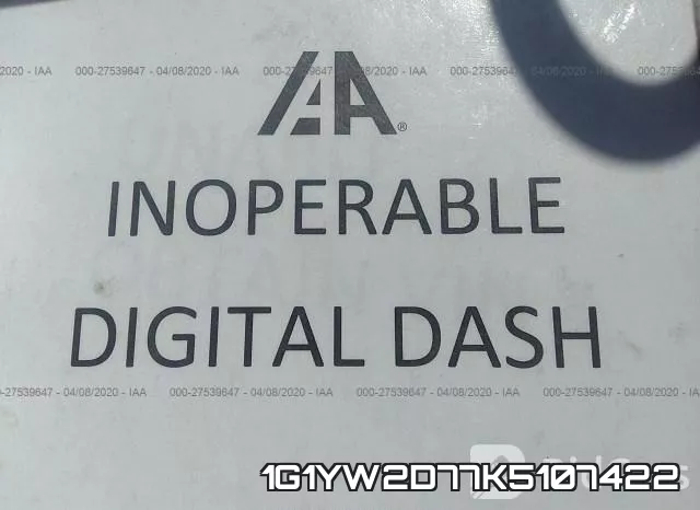 1G1YW2D77K5107422 фото 8