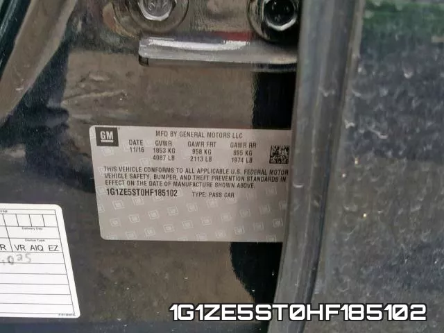 1G1ZE5ST0HF185102 фото 2