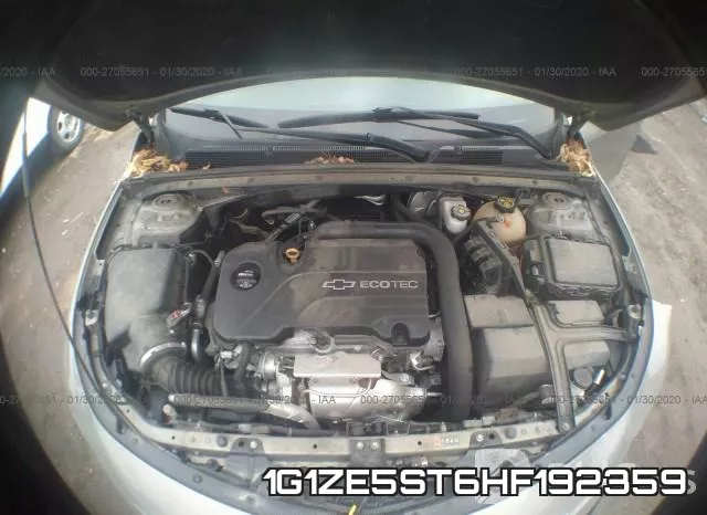 1G1ZE5ST6HF192359 фото 2