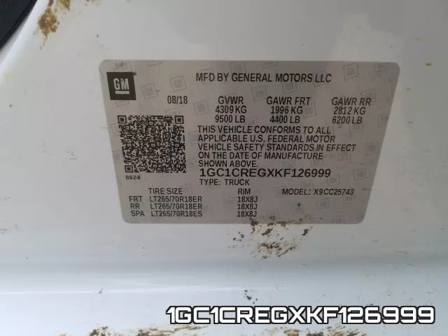 1GC1CREGXKF126999 фото 2
