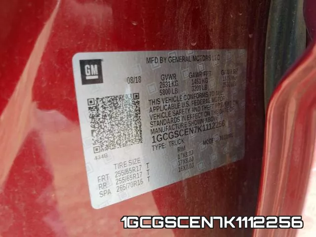 1GCGSCEN7K1112256 фото 2