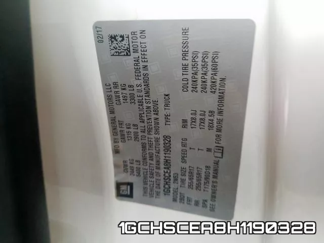 1GCHSCEA8H1190328 фото 2