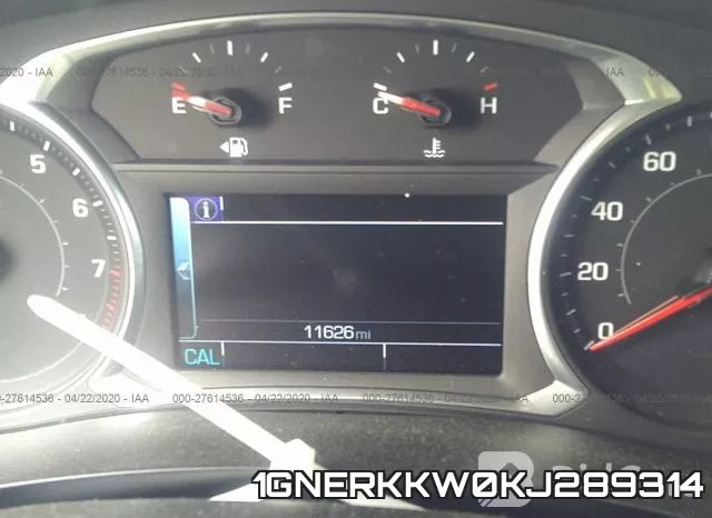 1GNERKKW0KJ289314 фото 8