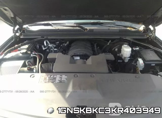 1GNSKBKC3KR403949 фото 2