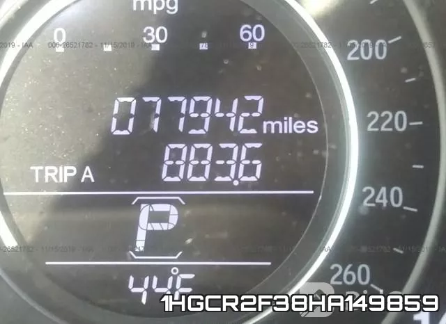 1HGCR2F38HA149859 фото 8