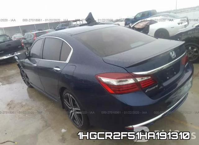 1HGCR2F51HA191310 фото 4