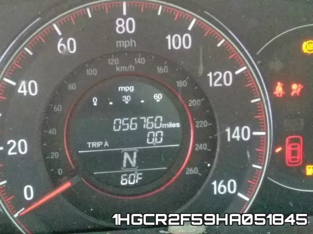 1HGCR2F59HA051845 фото 9