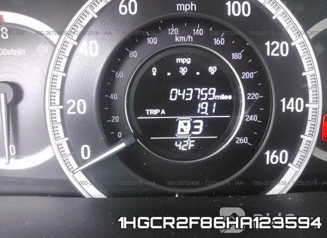 1HGCR2F86HA123594 фото 8