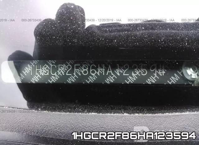 1HGCR2F86HA123594 фото 10