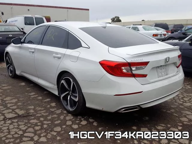 1HGCV1F34KA023303 фото 4