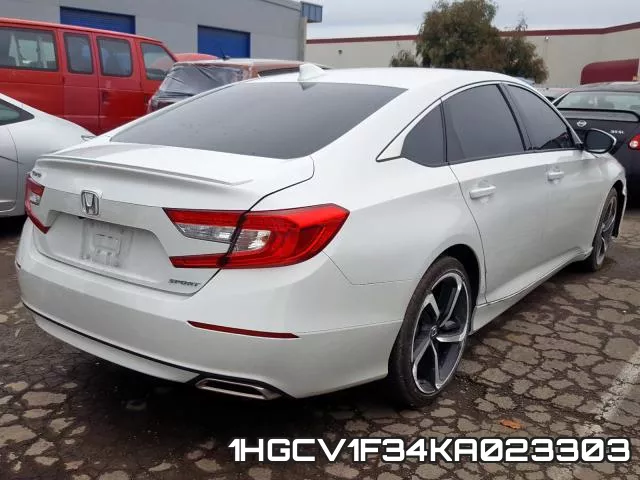 1HGCV1F34KA023303 фото 5