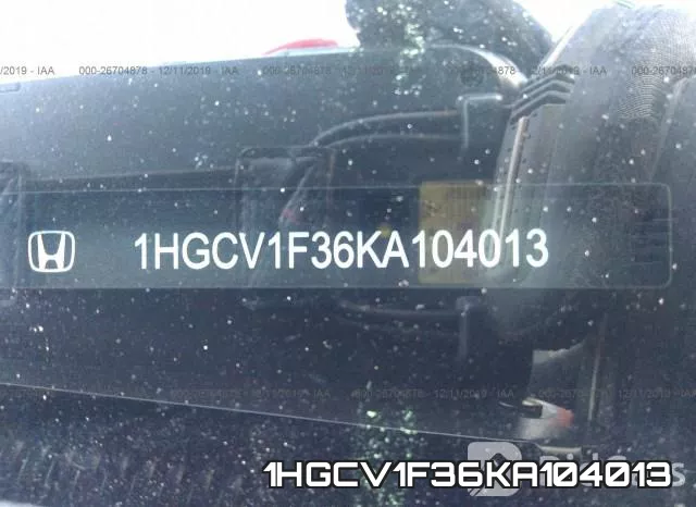 1HGCV1F36KA104013 фото 2