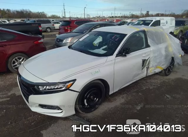 1HGCV1F36KA104013 фото 3