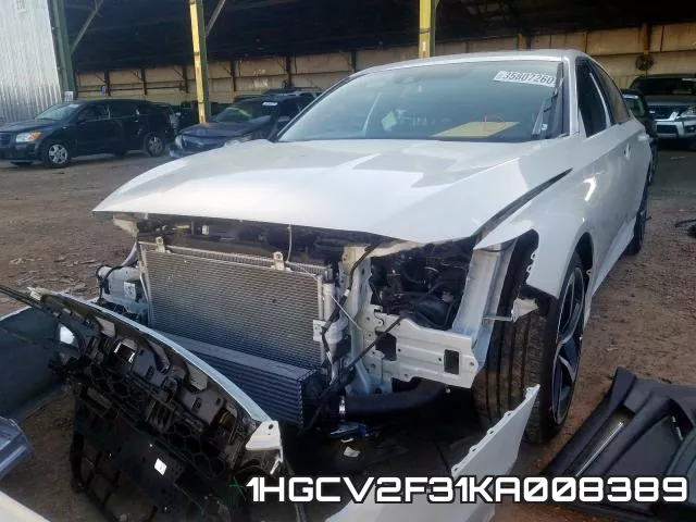 1HGCV2F31KA008389 фото 3