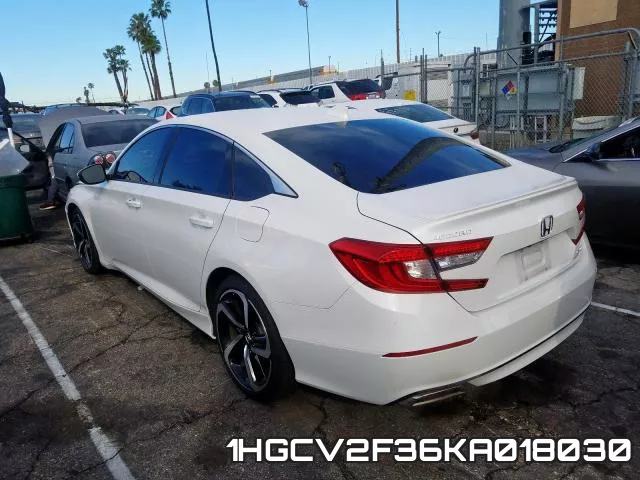 1HGCV2F36KA018030 фото 4