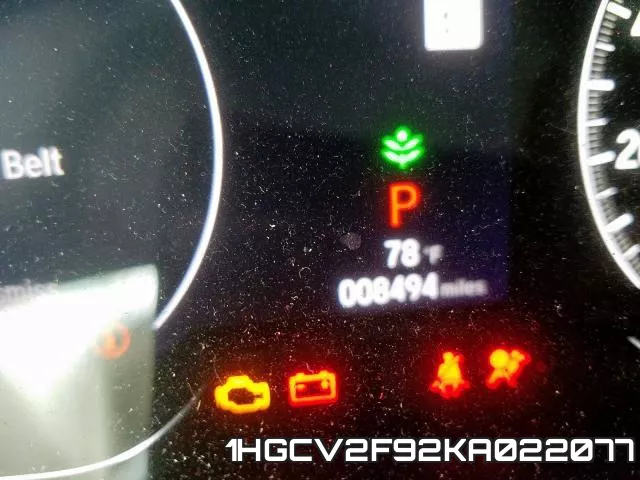 1HGCV2F92KA022077 фото 9