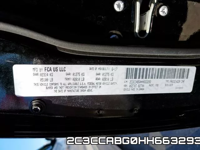 2C3CCABG0HH663293 фото 2