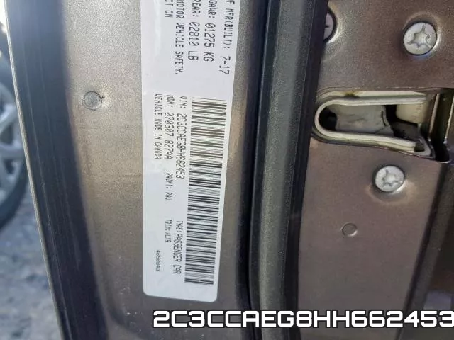 2C3CCAEG8HH662453 фото 2