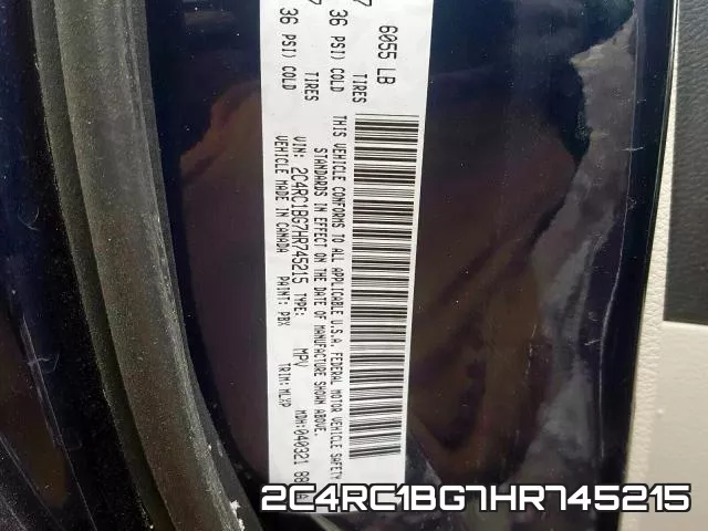 2C4RC1BG7HR745215 фото 2