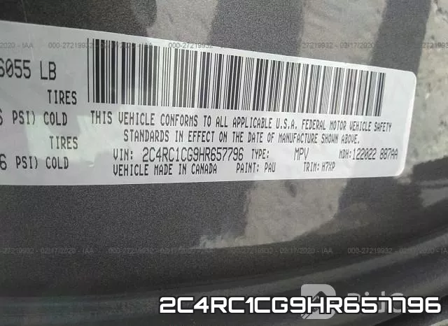 2C4RC1CG9HR657796 фото 10