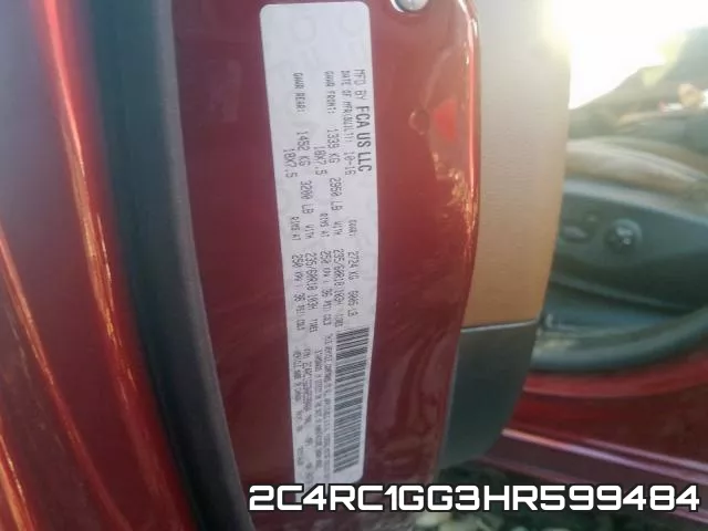 2C4RC1GG3HR599484 фото 2