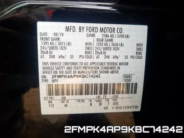 2FMPK4AP9KBC74242 фото 2