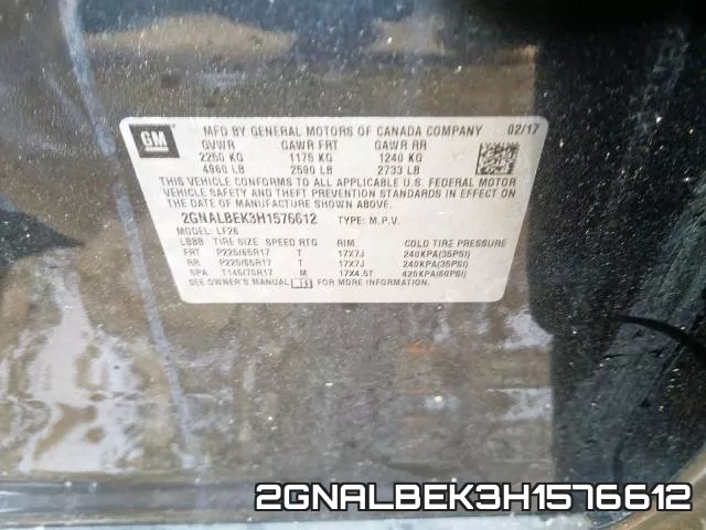 2GNALBEK3H1576612 фото 2