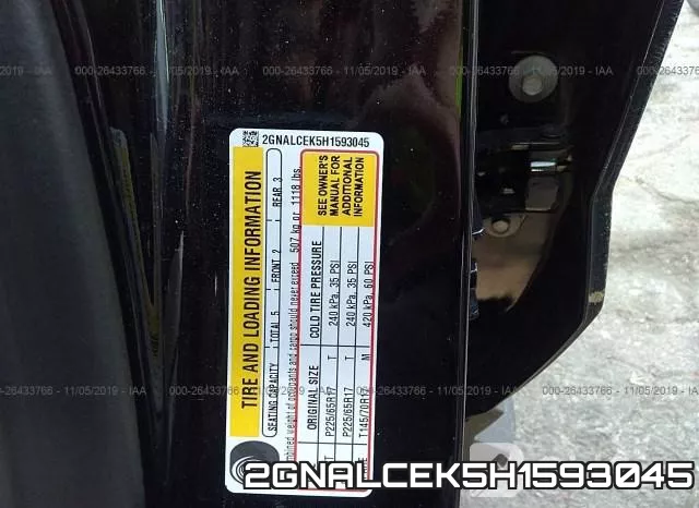 2GNALCEK5H1593045 фото 10