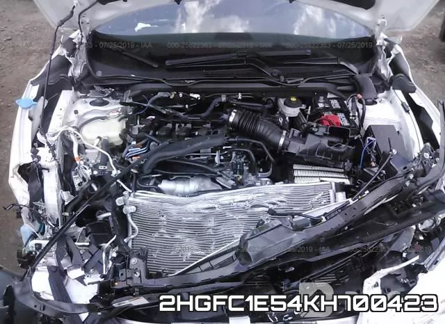 2HGFC1E54KH700423 фото 2