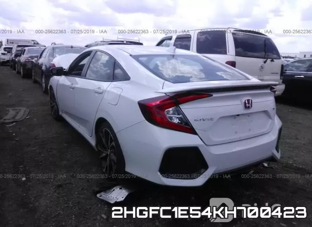 2HGFC1E54KH700423 фото 4