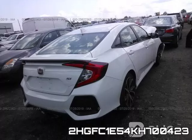 2HGFC1E54KH700423 фото 5