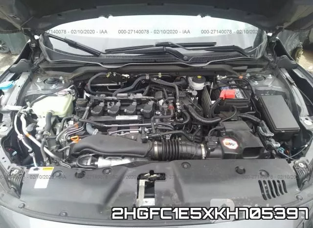 2HGFC1E5XKH705397 фото 2