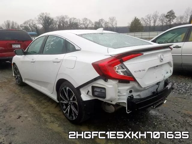 2HGFC1E5XKH707635 фото 4