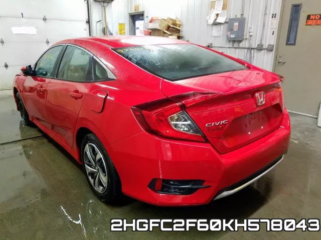 2HGFC2F60KH578043 фото 4