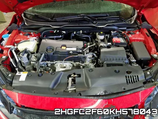 2HGFC2F60KH578043 фото 8