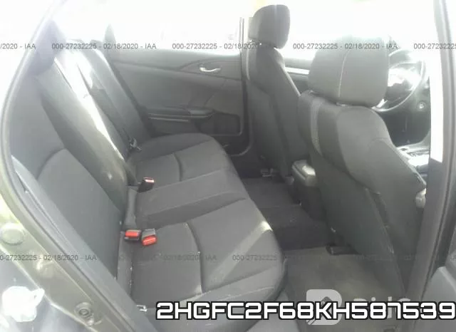 2HGFC2F68KH587539 фото 9
